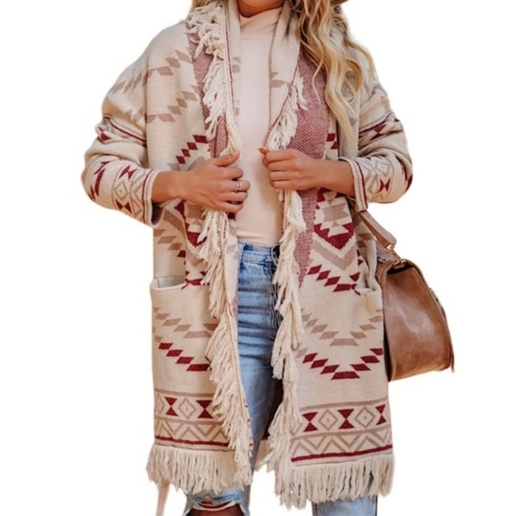 NWOT Vici tie sweater - Picture 3 of 10